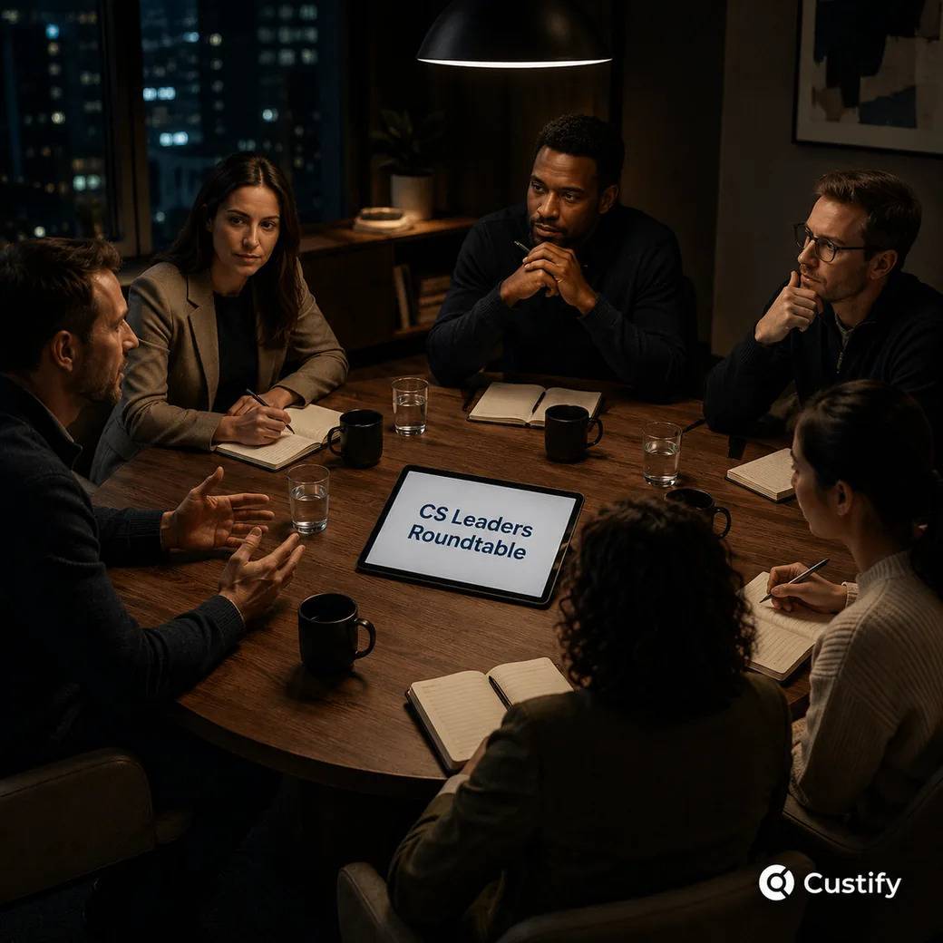 A private room for the conversations CS leaders rarely have in public