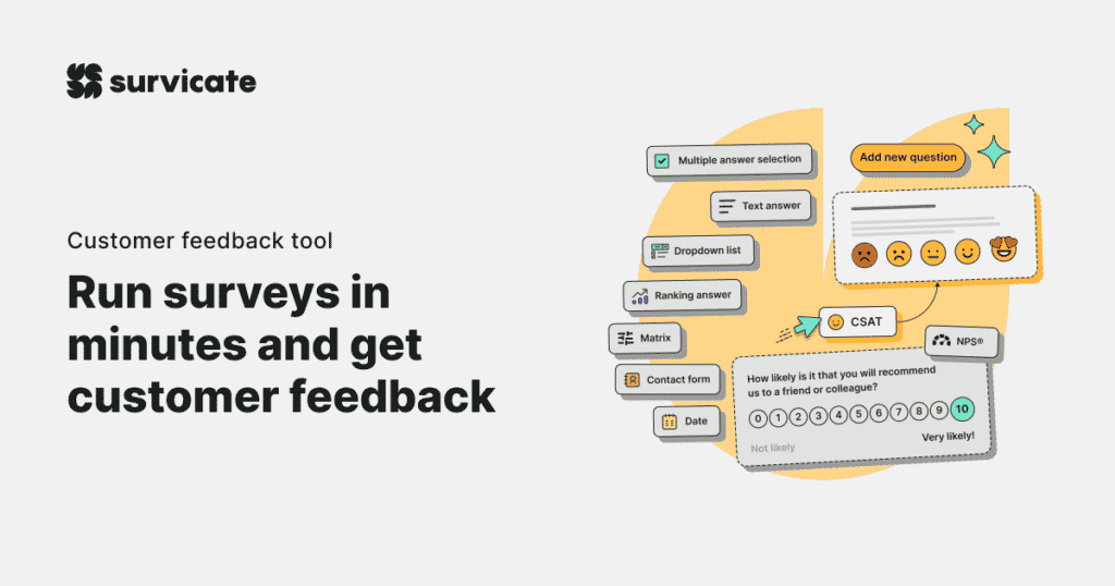 The 6 Best Survey Tools for Capturing Customer Feedback in 2023 -  LeadQuizzes