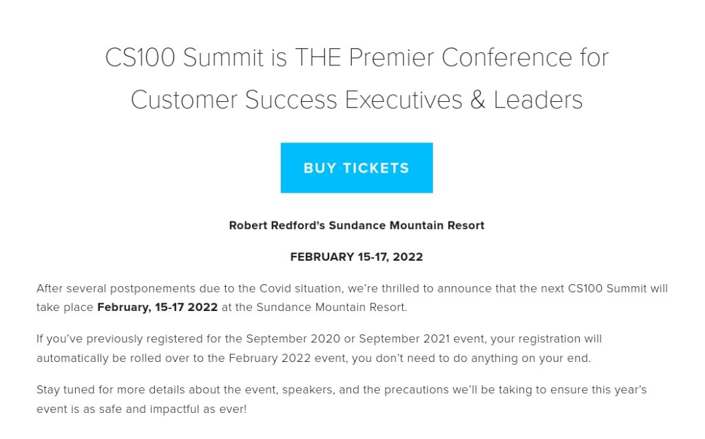 Best inperson Customer success events to attend in 2022 Custify Blog