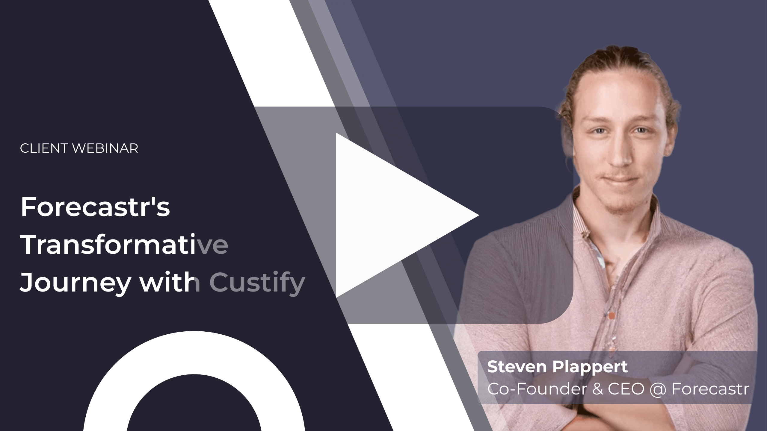 Webinar - How Forecastr Reduced Churn with Custify
