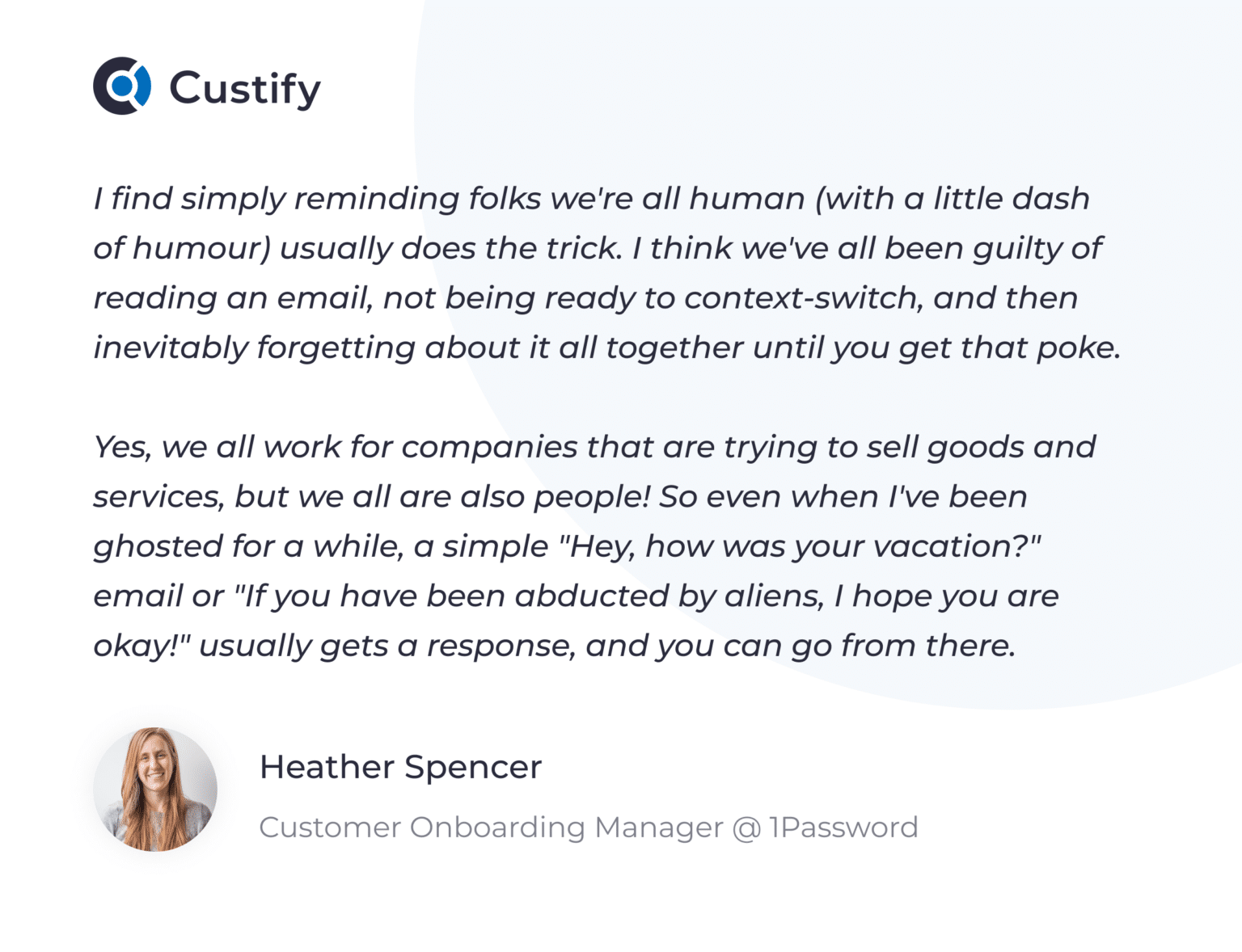 Why Is No One Responding To Your Customer Success Managers? Custify Blog