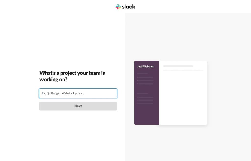 slack ftue example