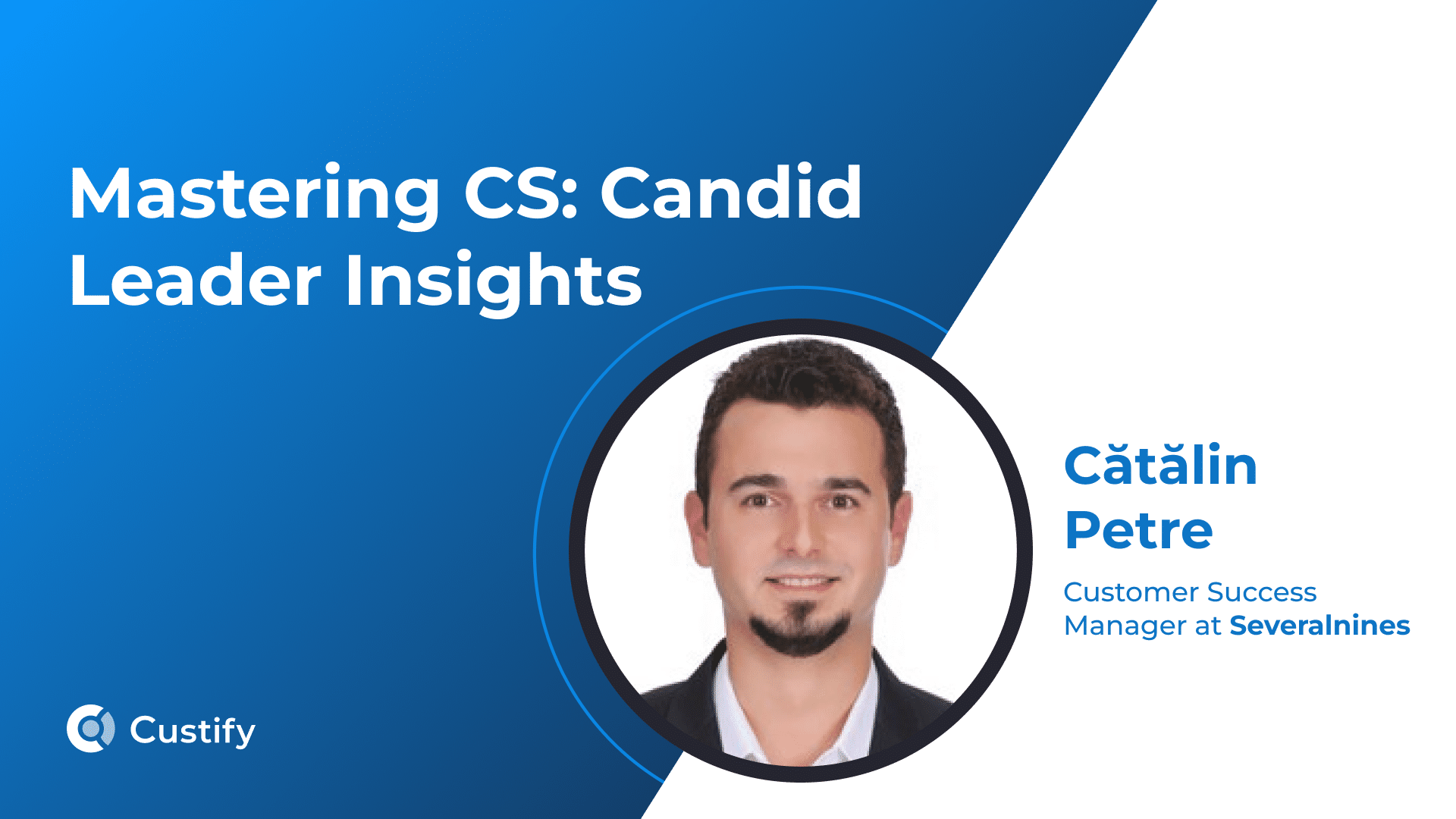 How Catalin Petre Runs Customer Success in a Database Scale-Up | Mastering CS: Ep 47