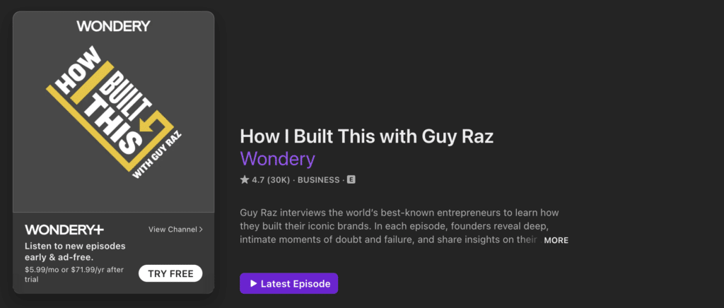 how i built this