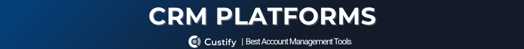 CRM platforms banner