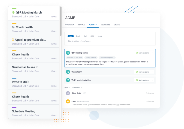 Get actionable tasks